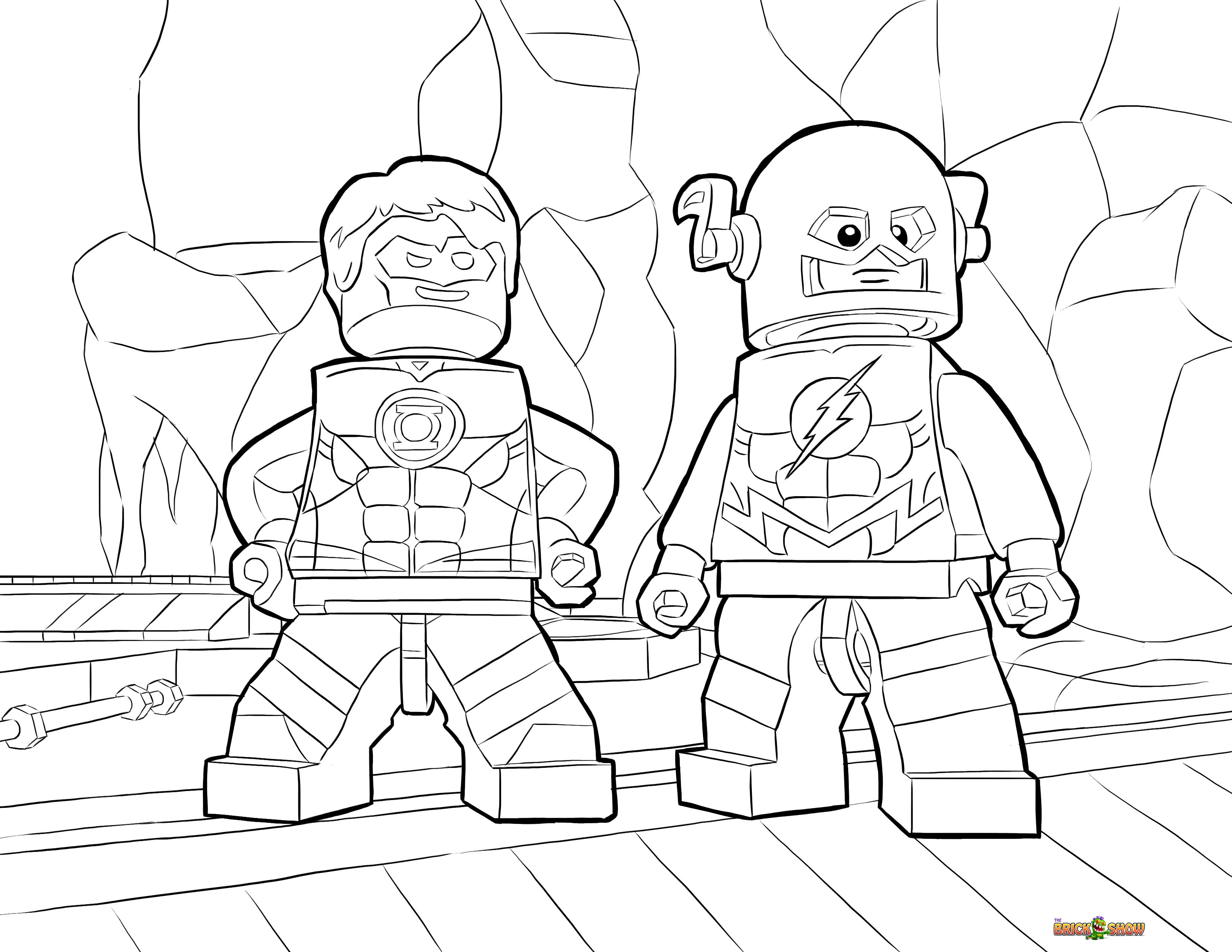 lego marvel superhero coloring pages